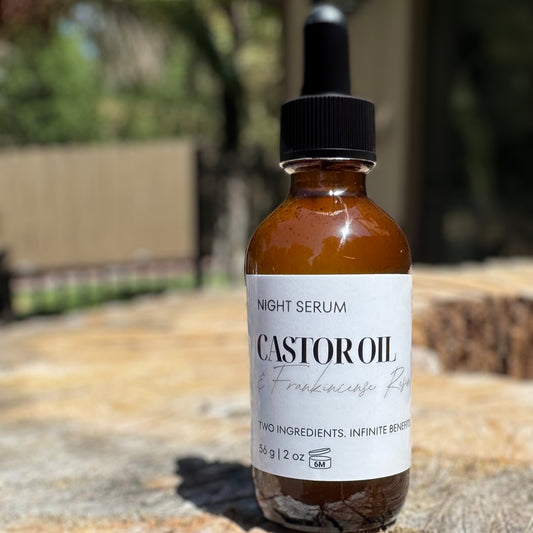 The Night Serum - Infused Castor Oil & Frankincense Resin