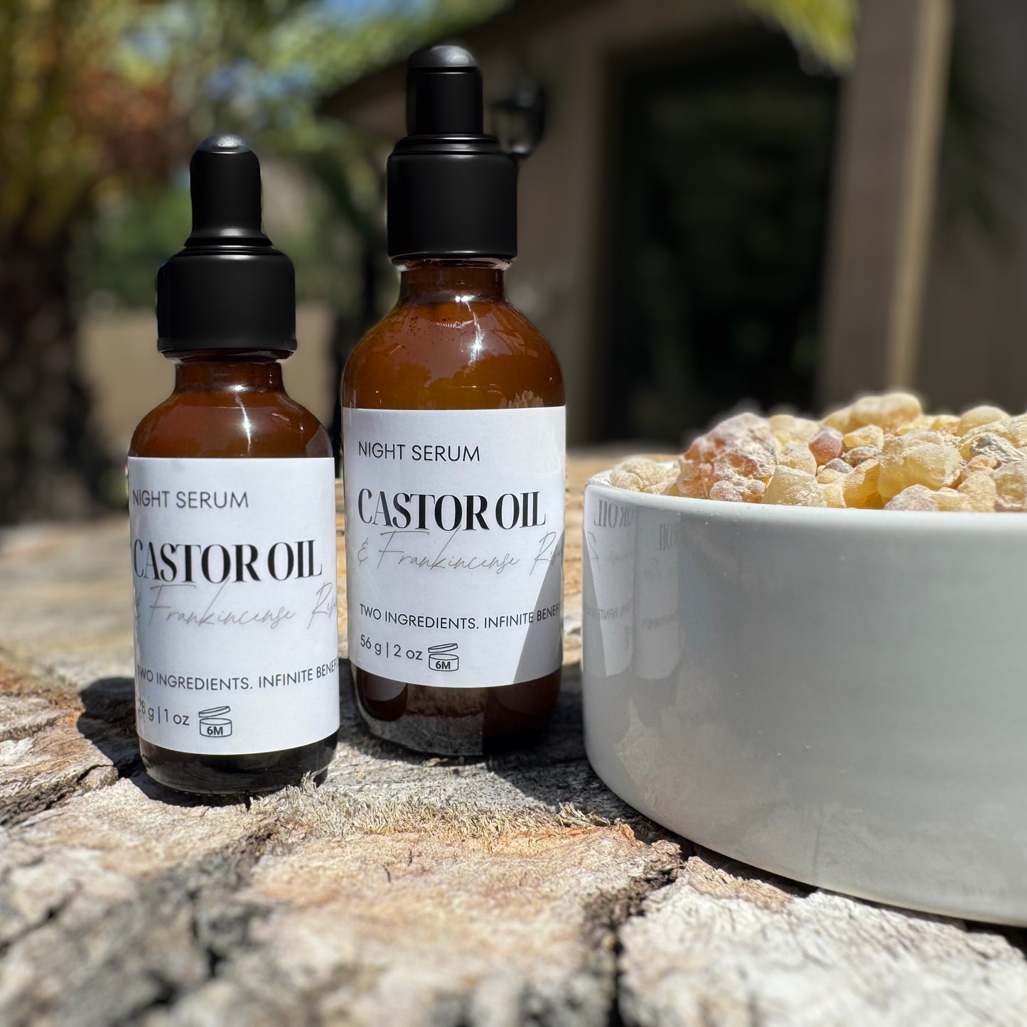 The Night Serum - Infused Castor Oil & Frankincense Resin