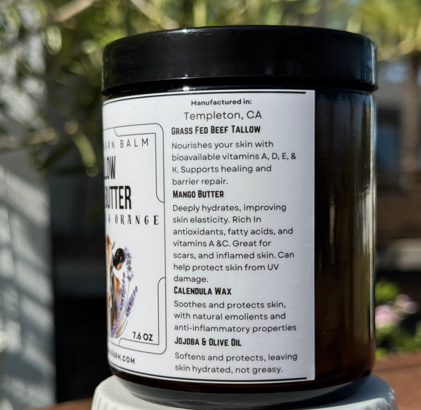 Tallow Body Butter