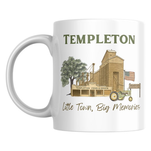 Templeton - Little Town, Big Memories - 11oz Ceramic Mug