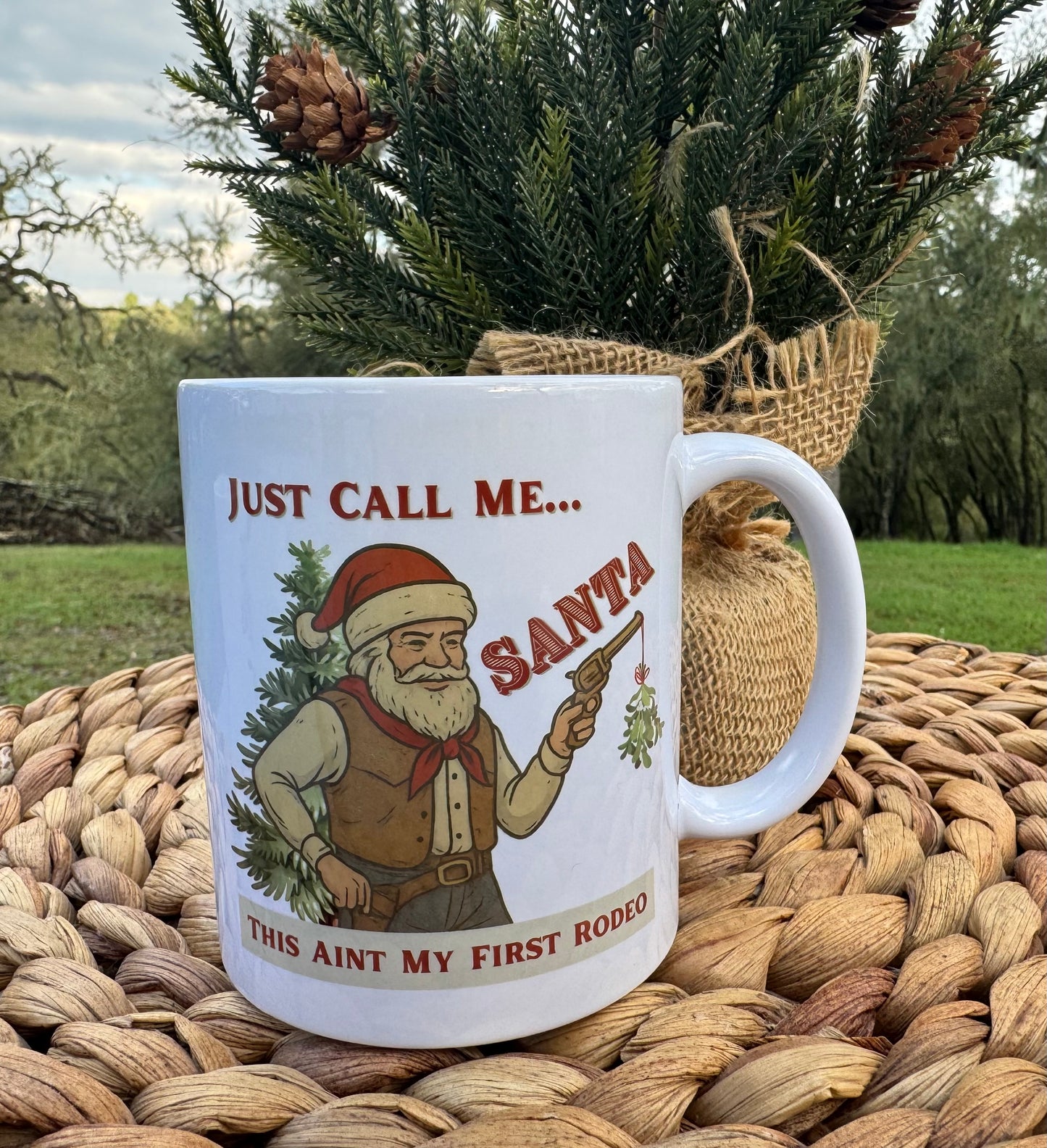 Merry Buckin' Christmas - 11oz Ceramic Mug
