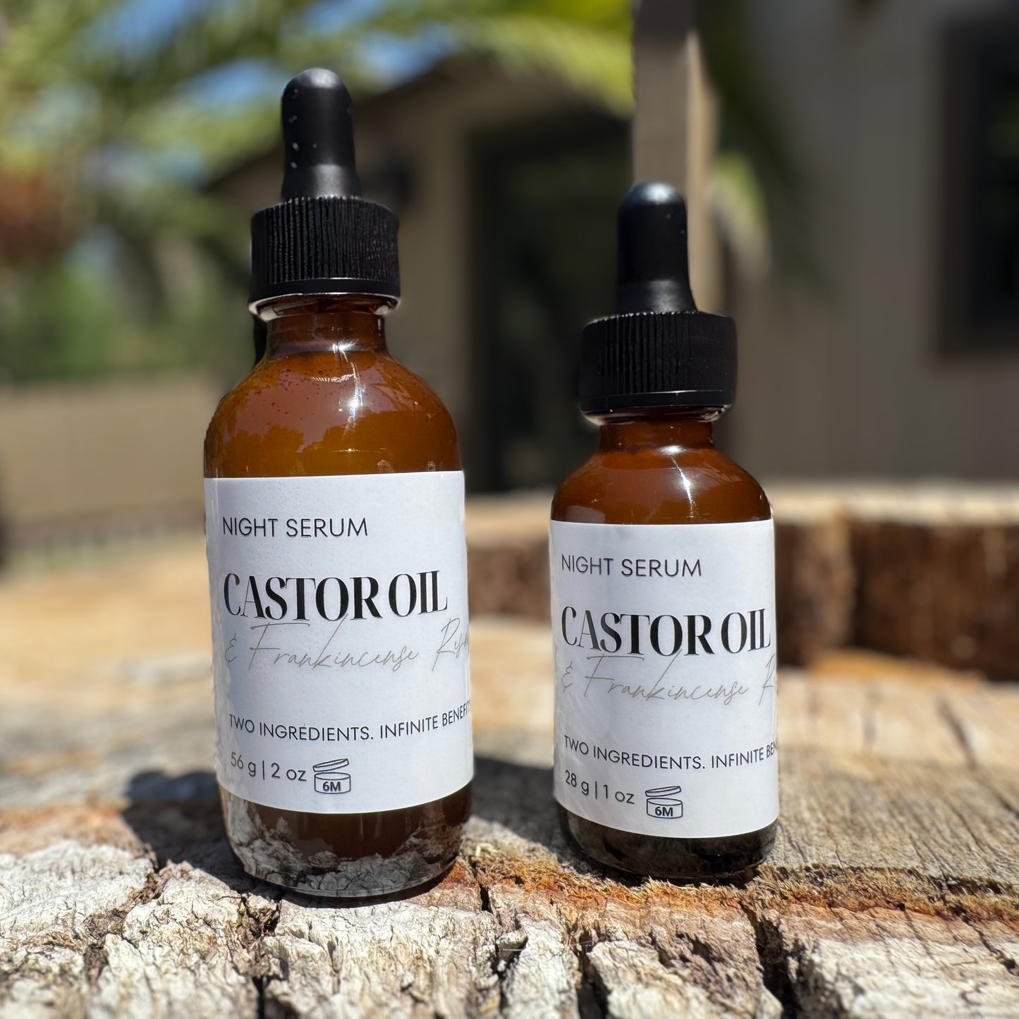 The Night Serum - Infused Castor Oil & Frankincense Resin